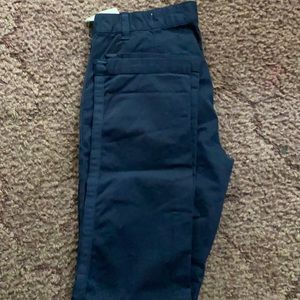 Gap Navy Blue Girlfriend chinos